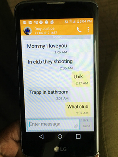 Conversación de una madre con su hijo antes de ser asesinado