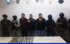 Policía Quintana Roo detiene a integrantes de células de la delincuencia organizada