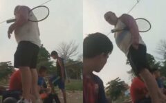 Exhiben a extranjero agresivo