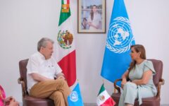 Reunión bilateral del Gobierno de Quintana Roo con el Sistema de Naciones Unidas en México