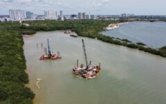 Hay avances en el Puente Nichupté