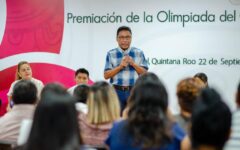 Premian a las y los alumnos ganadores de la Olimpiada del Conocimiento Infantil 2023