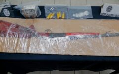 Aseguran escopeta y narcóticos en el municipio de Solidaridad