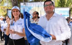 Nuevamente izan la Blue Flag en Playa Norte y Centro; por segundo año reciben el prestigioso galardón