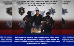Detienen a Danilo “N” por el delito de portación ilegal de arma de fuego en Tulum
