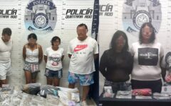 Aseguran a ocho narcomenudistas en el municipio de Solidaridad