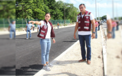 Trabaja Ana Paty Peralta por mejorar calles y avenidas de Cancún