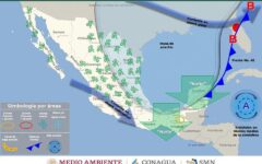 Pronostican lluvias y nublados en Quintana Roo para los “Días Santos”