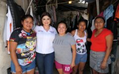 Fernanda Alvear se compromete a dotar a Puerto Morelos de más ambulancias para salvar vidas a tiempo