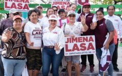 Jimena Lasa refrendó su compromiso de trabajar por la transformación de Cancún