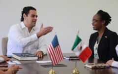 La Universidad Tecnológica de Cancún recibe la visita de la Cónsul General de Estados Unidos en Mérida