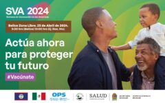 Anuncian Campaña Binacional de Vacunación México-Belice 2024