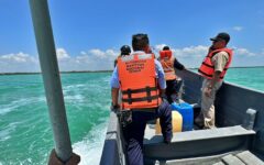 Detectan entre Belice y la Bahía de Chetumal embarcación sin permiso de pesca