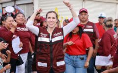Vecinas y vecinos de la colonia La Loma respaldan el trabajo de Atenea Gómez Ricalde