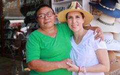 Atenea Gómez Ricalde continuará apoyando a las mujeres isleñas