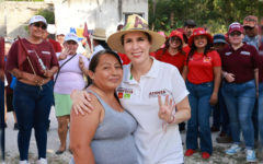Atenea Gómez Ricalde anuncia más obras de pavimentación en Ciudad Mujeres