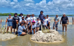 Estudiantes de la UQROO realizan visita de interpretación y restauración del ecosistema de manglar en el Parque Punta Sur