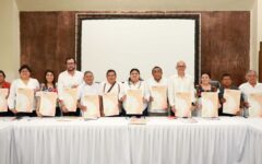 Realiza Poder Legislativo asamblea informativa con el Gran Consejo Maya