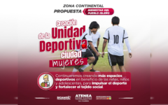 Atenea Gómez impulsará la construcción de la Unidad Deportiva de Ciudad Mujeres