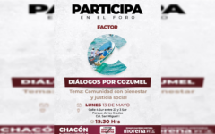 Invita José Luis Chacón a ciudadanía a participar en el Foro “Factor C” con propuestas para el bienestar y la justicia social