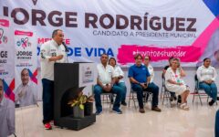 Presenta Jorge Rodríguez su plan de gobierno para rescatar Cancún