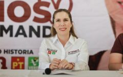 Atenea Gómez Ricalde presenta sus nuevas propuestas de los ejes turismo, economía y seguridad