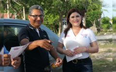 Trabajaremos unidos por Puerto Morelos: Fernanda Alvear