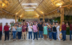 Candidatos de Morena muestran fuerza en la zona maya de FCP