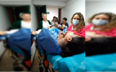 Paramédicos ayudan a nacimiento de bebé en una gasolinera de Cancún