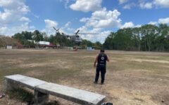 Protección Civil Quintana Roo y Conafor contienen y controlan incendio de más de 650 hectáreas en Bacalar