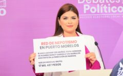 El 2 de junio se acabará la robadera en Puerto Morelos: Fernanda Alvear