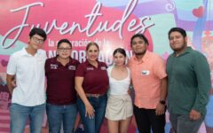 Jimena Lasa asume compromisos con la juventud de Cancún