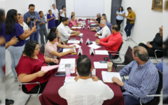 Participan en una sesión de comisiones unidas de Cabildo